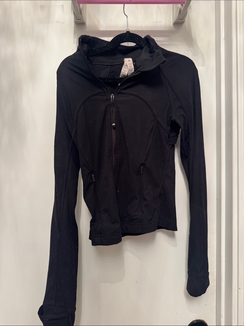 lululemon athletica Black Utility Zip Jacket